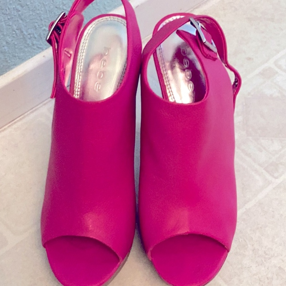 Bebe heels size 9